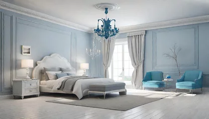 Foto op Plexiglas luxury bedroom © Faiz