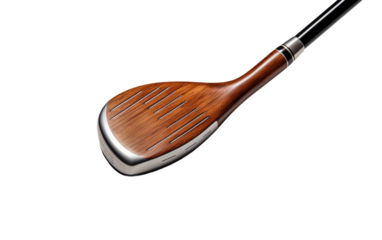 Long Distance Accuracy The Versatile 3 Wood Club on White or PNG Transparent Background