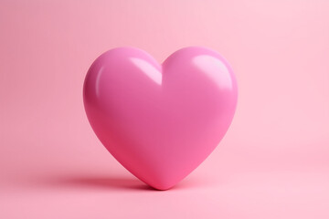 pink heart shaped object on pink background, accurate and detailed, soft-focus technique, colorized, rounded, simplified colors
