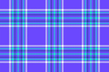 Pattern plaid fabric of seamless tartan textile with a check background texture vector.
