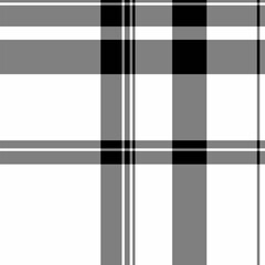 Vector seamless texture of tartan fabric pattern with a plaid textile check background.