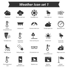 Weather Icon Set 1