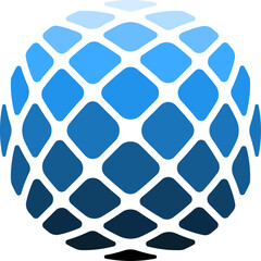 Abstract globe design icon