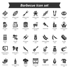 Barbecue Icon Set
