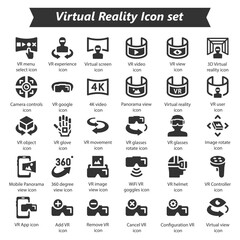 Virtual Reality Icon Set