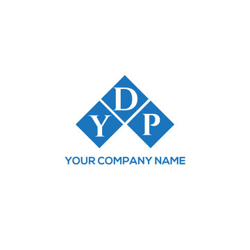 DYP letter logo design on white background. DYP creative initials letter logo concept. DYP letter design.
