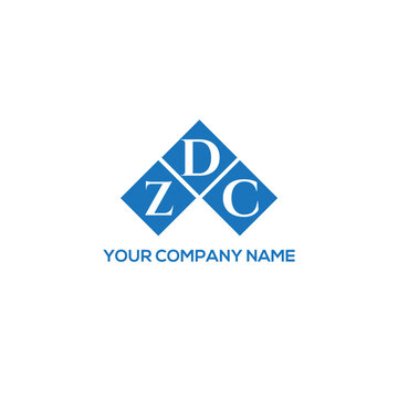 DZC letter logo design on white background. DZC creative initials letter logo concept. DZC letter design.
