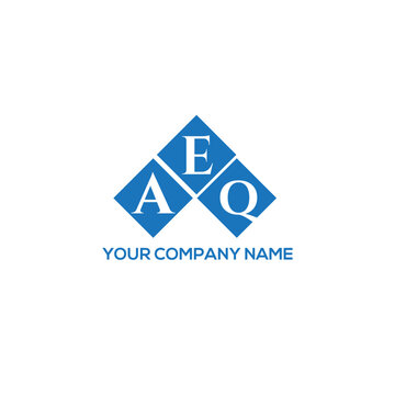 EAQ letter logo design on white background. EAQ creative initials letter logo concept. EAQ letter design.

