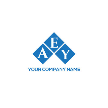 EAY letter logo design on white background. EAY creative initials letter logo concept. EAY letter design.
