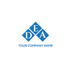 Fototapeta premium EDA letter logo design on white background. EDA creative initials letter logo concept. EDA letter design. 