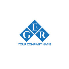 EGR letter logo design on white background. EGR creative initials letter logo concept. EGR letter design.
