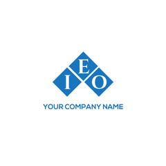 EIO letter logo design on white background. EIO creative initials letter logo concept. EIO letter design.
