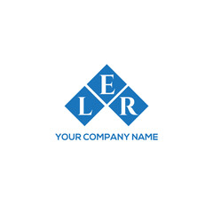 ELR letter logo design on white background. ELR creative initials letter logo concept. ELR letter design.
