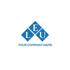 ELU letter logo design on white background. ELU creative initials letter logo concept. ELU letter design.
