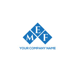 EMF letter logo design on white background. EMF creative initials letter logo concept. EMF letter design.
