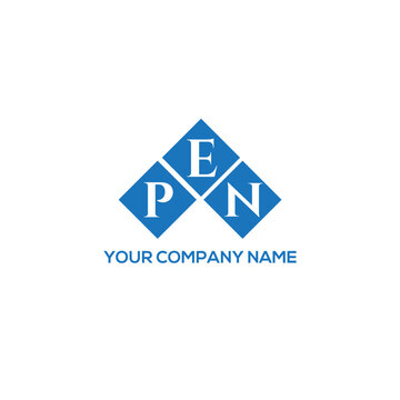 EPN letter logo design on white background. EPN creative initials letter logo concept. EPN letter design.

