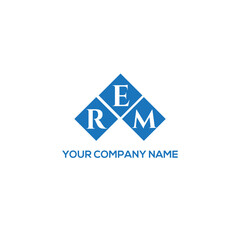 ERM letter logo design on white background. ERM creative initials letter logo concept. ERM letter design.
