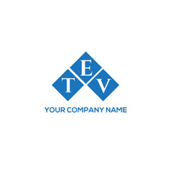 ETV letter logo design on white background. ETV creative initials letter logo concept. ETV letter design.
