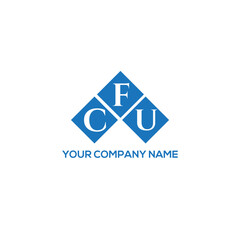 FCU letter logo design on white background. FCU creative initials letter logo concept. FCU letter design.
