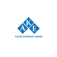 KAE letter logo design on white background. KAE creative initials letter logo concept. KAE letter design.
