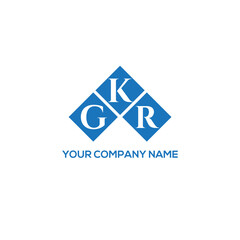 KGR letter logo design on white background. KGR creative initials letter logo concept. KGR letter design.
