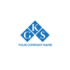 KGS letter logo design on white background. KGS creative initials letter logo concept. KGS letter design.
