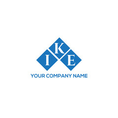 KIE letter logo design on white background. KIE creative initials letter logo concept. KIE letter design.
