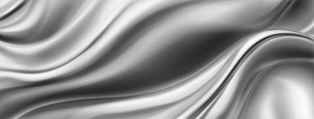 Abstract background with wavy surface in gray colors