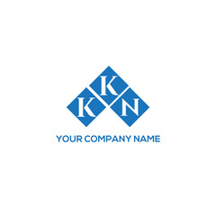 Naklejka premium KKN letter logo design on white background. KKN creative initials letter logo concept. KKN letter design. 