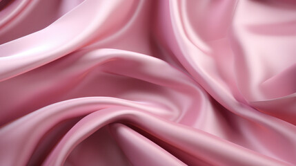 Fototapeta premium Abstract pink silk texture background