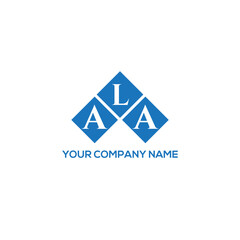 LAA letter logo design on white background. LAA creative initials letter logo concept. LAA letter design.
