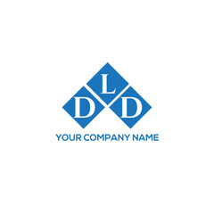 LDD letter logo design on white background. LDD creative initials letter logo concept. LDD letter design.
