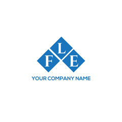 LFE letter logo design on white background. LFE creative initials letter logo concept. LFE letter design.
