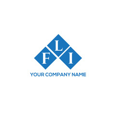 LFI letter logo design on white background. LFI creative initials letter logo concept. LFI letter design.
