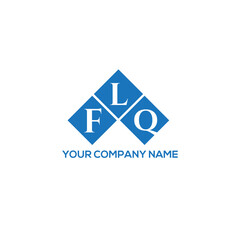 LFQ letter logo design on white background. LFQ creative initials letter logo concept. LFQ letter design.
