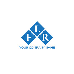 LFR letter logo design on white background. LFR creative initials letter logo concept. LFR letter design.
