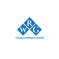 RWG letter logo design on white background. RWG creative initials letter logo concept. RWG letter design.
