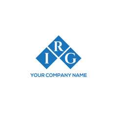 RIG letter logo design on white background. RIG creative initials letter logo concept. RIG letter design.
