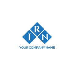 RIN letter logo design on white background. RIN creative initials letter logo concept. RIN letter design.
