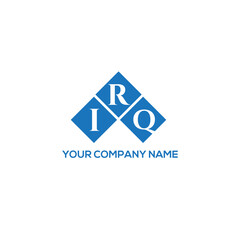 RIQ letter logo design on white background. RIQ creative initials letter logo concept. RIQ letter design.
