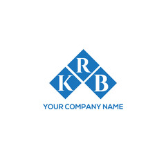 RKB letter logo design on white background. RKB creative initials letter logo concept. RKB letter design.
