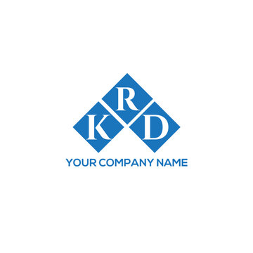 RKD letter logo design on white background. RKD creative initials letter logo concept. RKD letter design.
