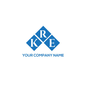 RKE letter logo design on white background. RKE creative initials letter logo concept. RKE letter design.

