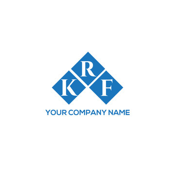 RKF letter logo design on white background. RKF creative initials letter logo concept. RKF letter design.
