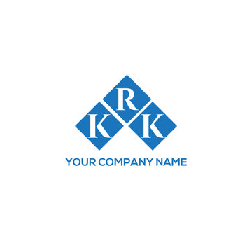 RKK letter logo design on white background. RKK creative initials letter logo concept. RKK letter design.
