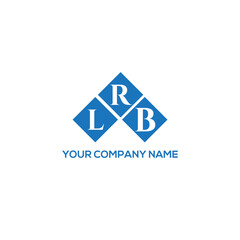 RLB letter logo design on white background. RLB creative initials letter logo concept. RLB letter design.
