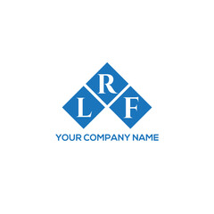RLF letter logo design on white background. RLF creative initials letter logo concept. RLF letter design.
