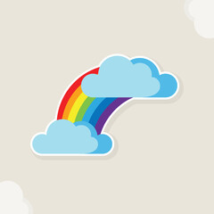 Free Rainbow Gradient Vector Art
