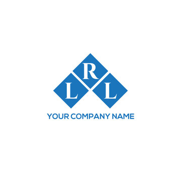 RLL letter logo design on white background. RLL creative initials letter logo concept. RLL letter design.
