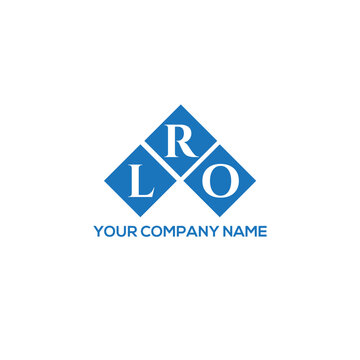 RLO letter logo design on white background. RLO creative initials letter logo concept. RLO letter design.
